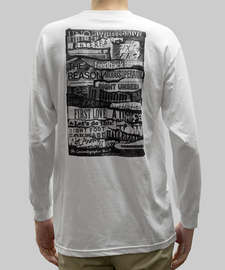 TransWorld Skate Nerd Longsleeve - White