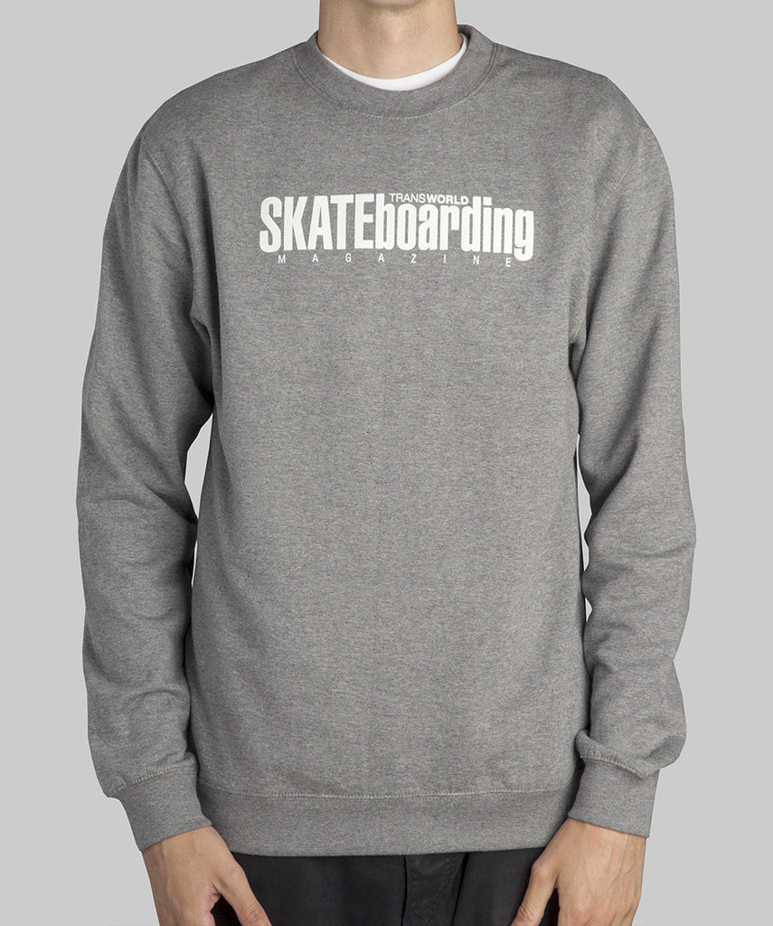 TransWorld Classic Magazine Crew Neck - Grey