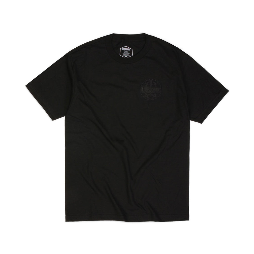 Butter Goods Reflective Outline T-shirt - Black