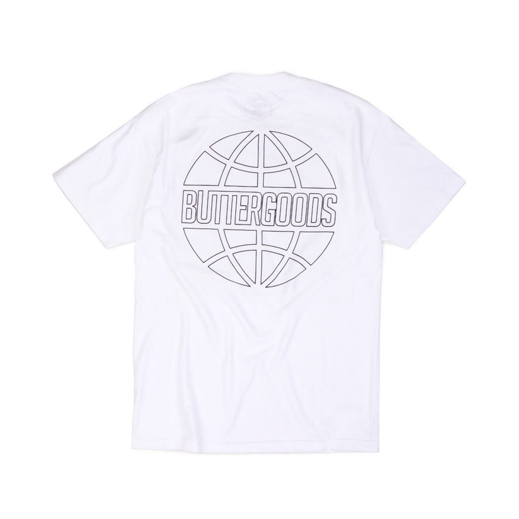 Butter Goods Reflective Outline T-shirt - White