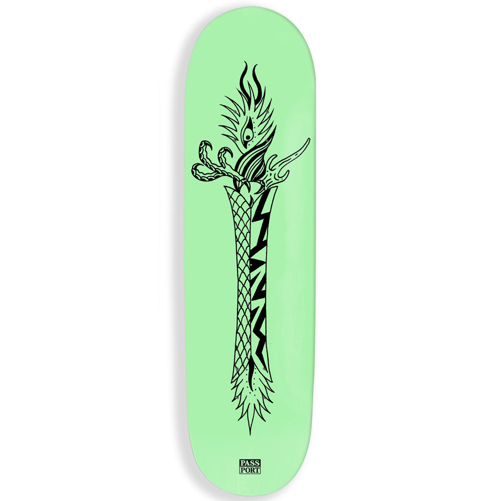 PassPort Runners Lime Skateboard Deck