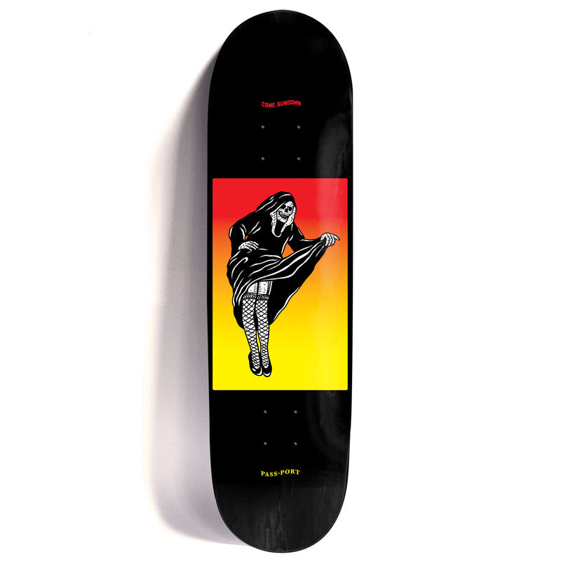 Passport Living Legs Skateboard Deck by Come Sundown