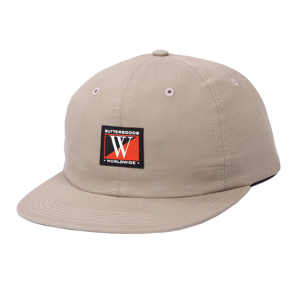 Butter Dub 6 Panel Polo Hat - Khaki
