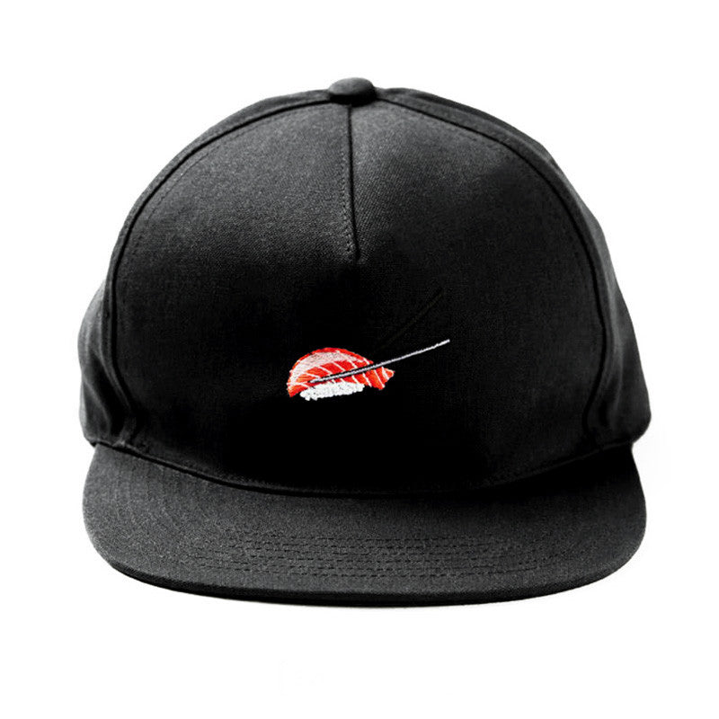 Evisen Evi-Shushi Snapback Hat - Black