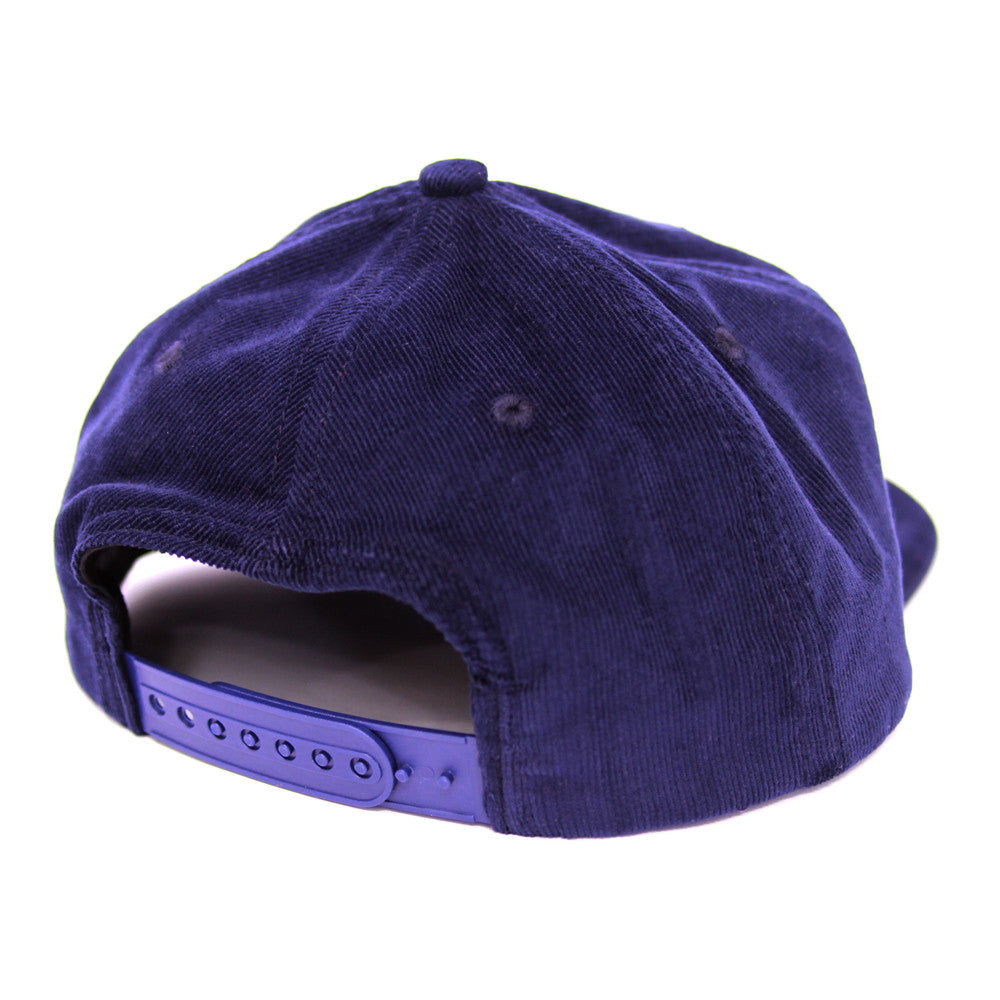 Passport Floral Emblem - Snap Back Cap - Navy