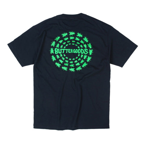 Butter Goods Swarm T-Shirt - Navy