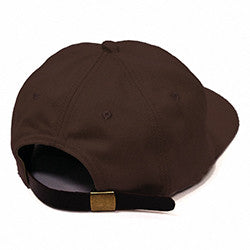 Passport No Service 6 Panel Strapback Cap - Brown