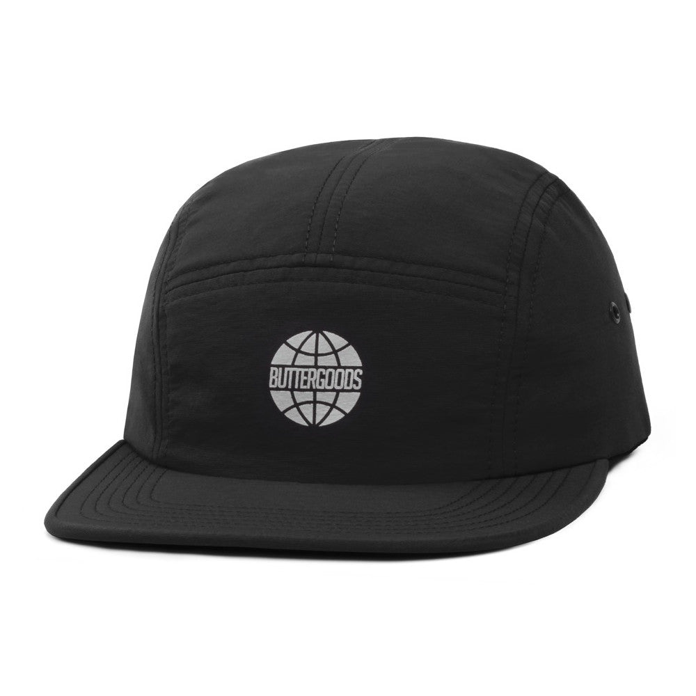 Butter Minimal Worldwide Camp Cap - Black