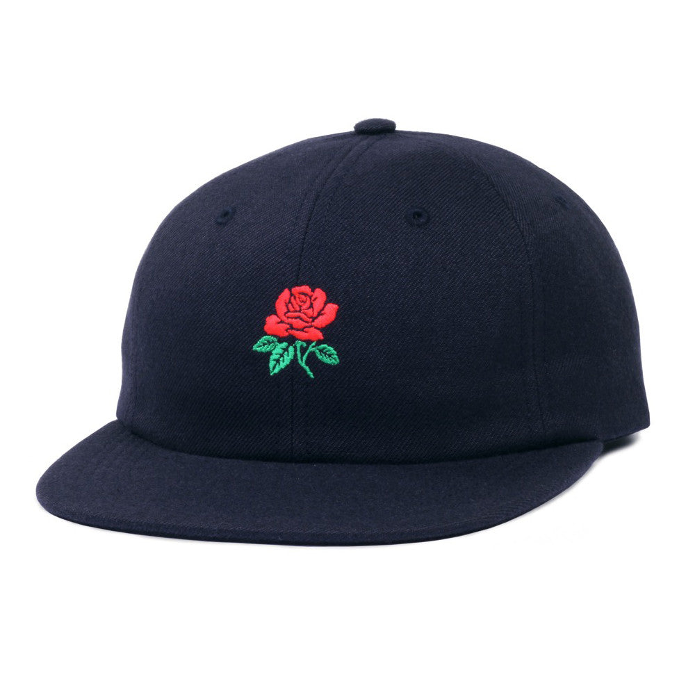 Butter Goods Rose 6 Panel Camp Hat - Navy
