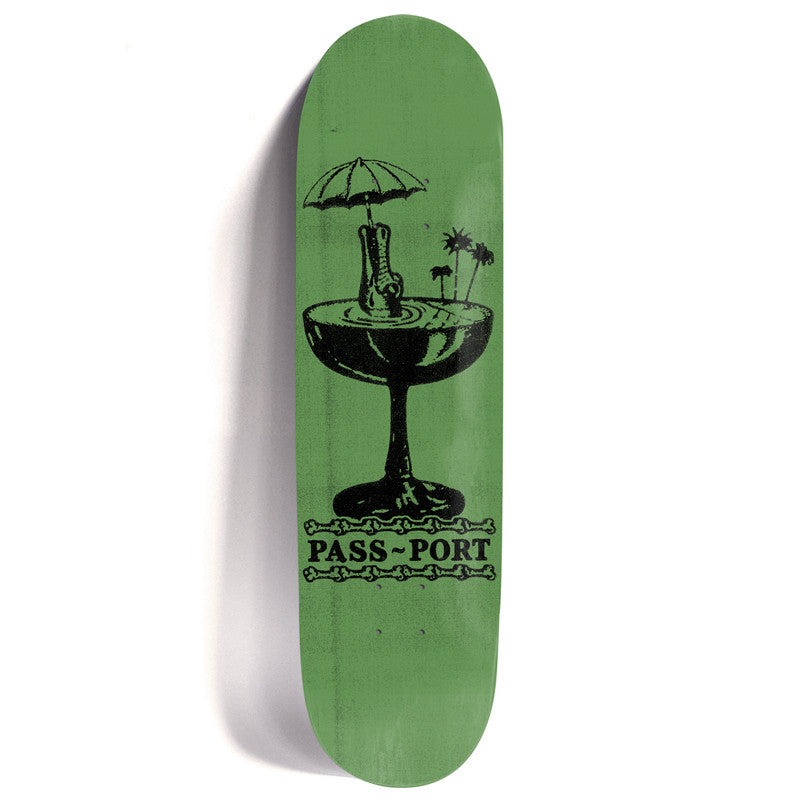 Passport "Croc Sips" Kitsch Skateboard Deck