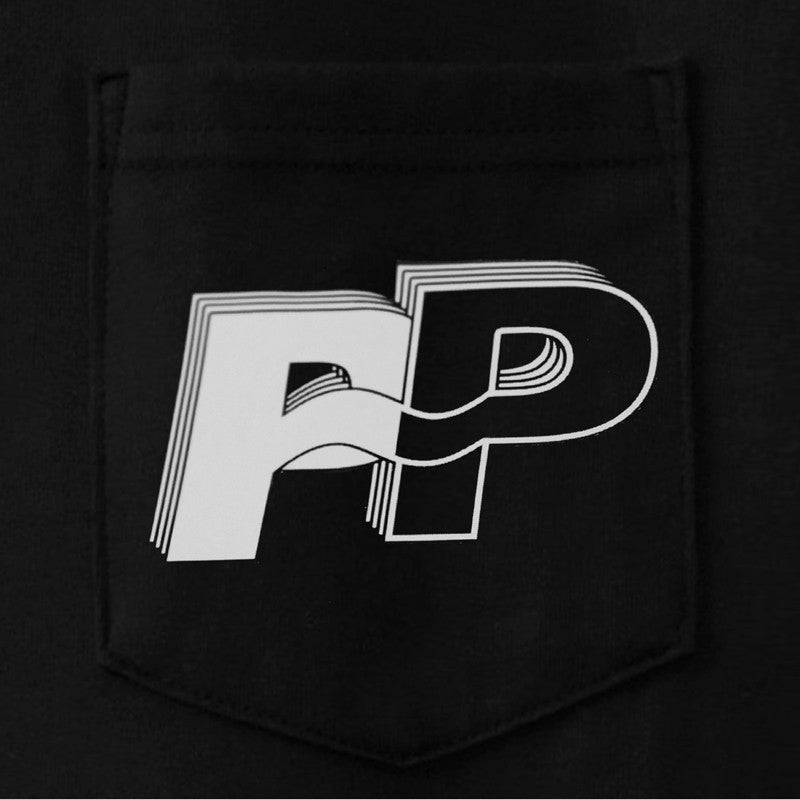 Pass Port P~P Pocket T-Shirt - Black