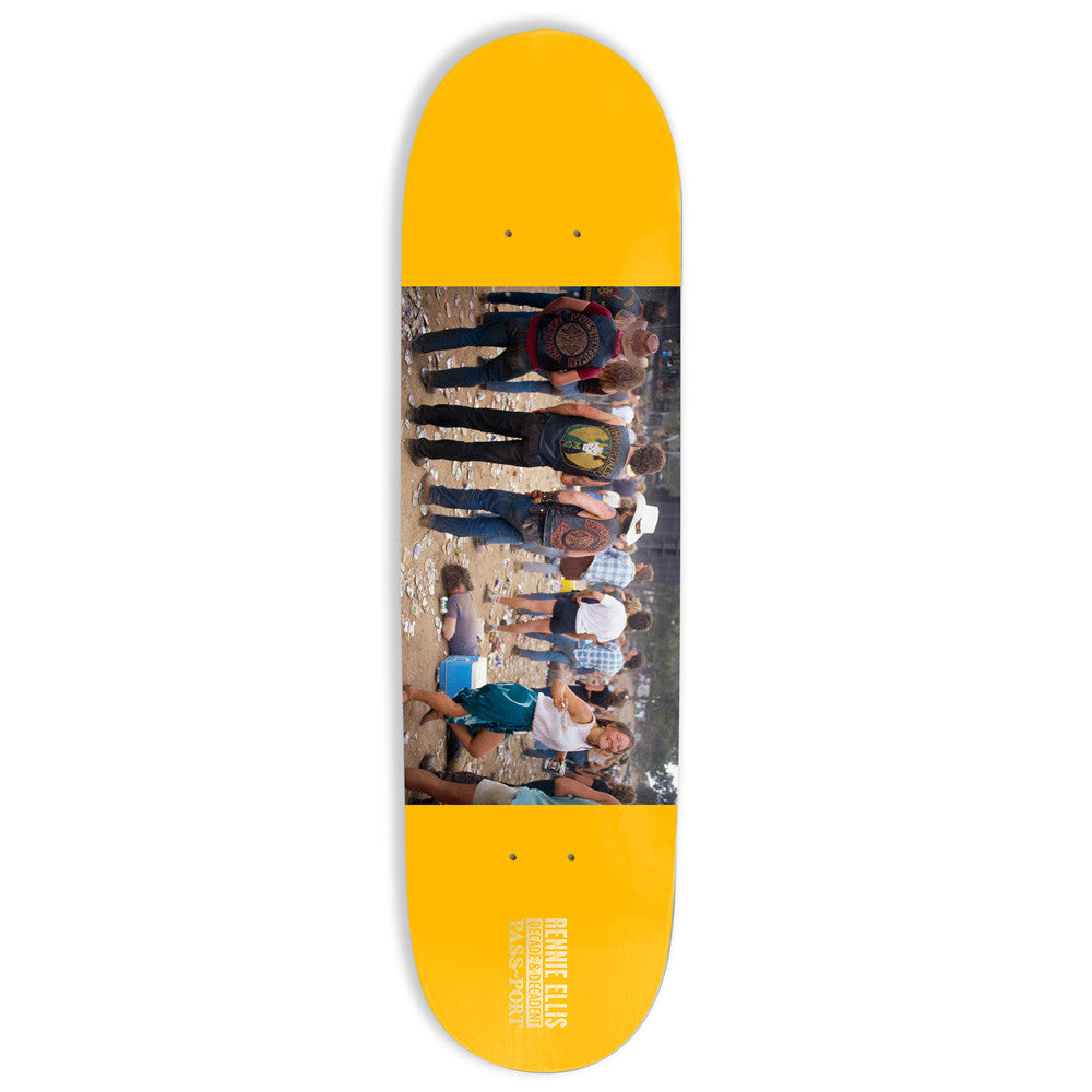 Passport x Rennie Face Down Skateboard Deck