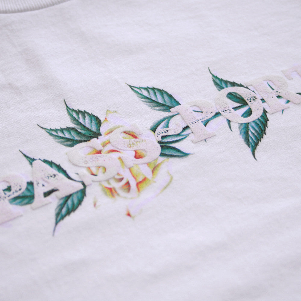 Passport Rose Official Puff T-shirt - White