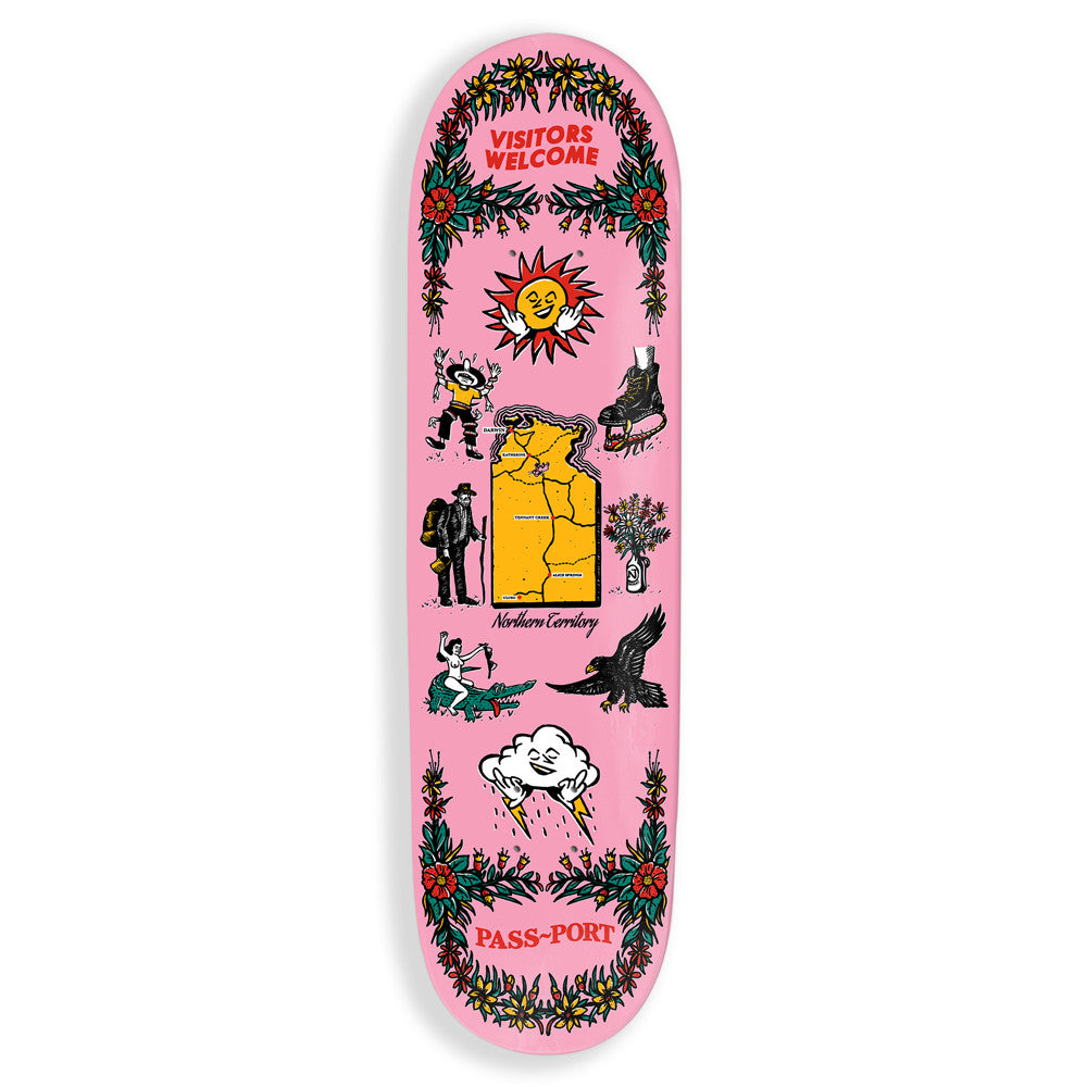 Pass Port Northern Tea Towels Skateboard Deck