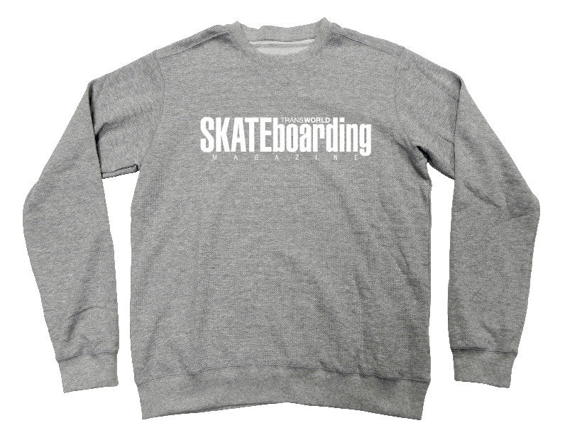 TransWorld Classic Magazine Crew Neck - Grey