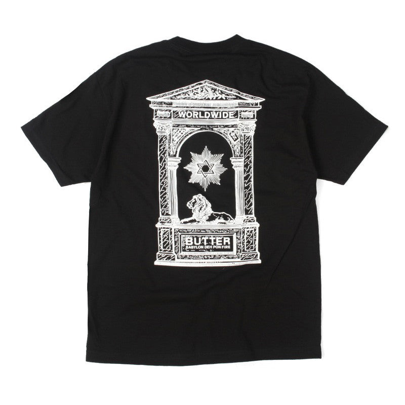 Butter Goods Babylon T Shirt - Black