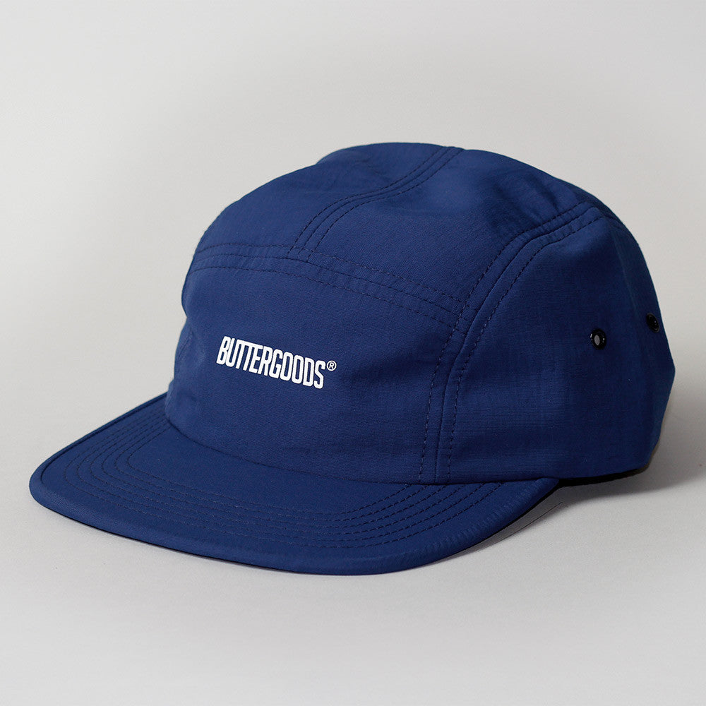 Butter Goods Registered 5 Panel Hat - Navy