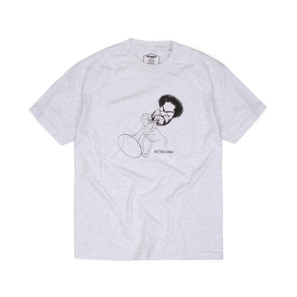 Butter Goods Byrd T-shirt - Ash Heather