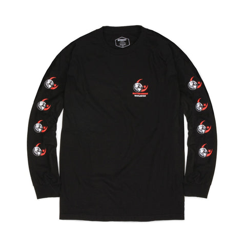 Butter Goods Crescent Long Sleeve Tee - Black