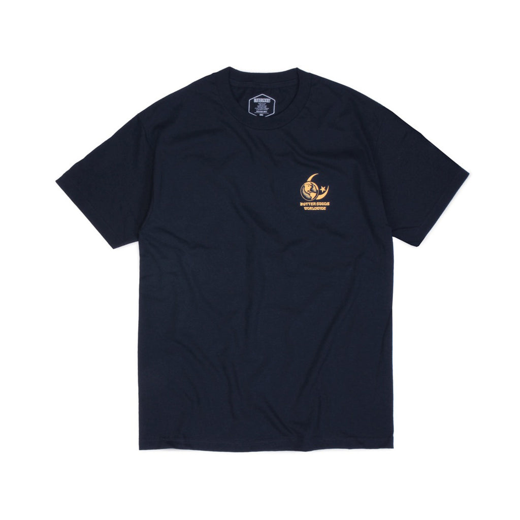 Butter Goods Crescent T-shirt - Navy