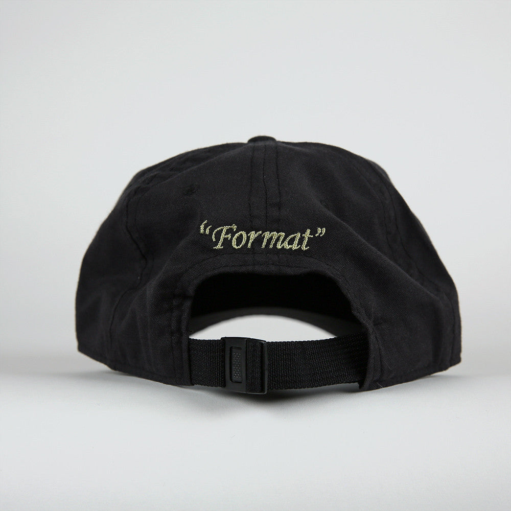 Format "Einstein" Polo Hat - Black