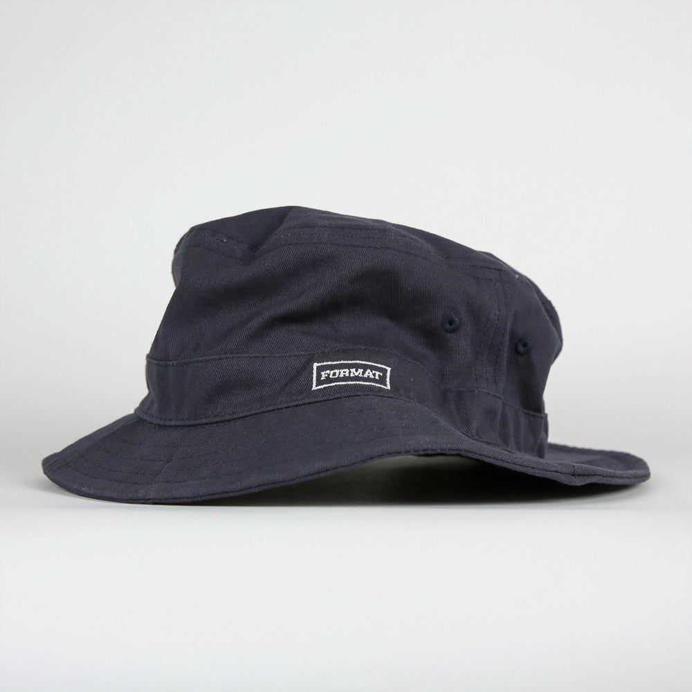 Format "Buck It" Bucket Hat - Navy