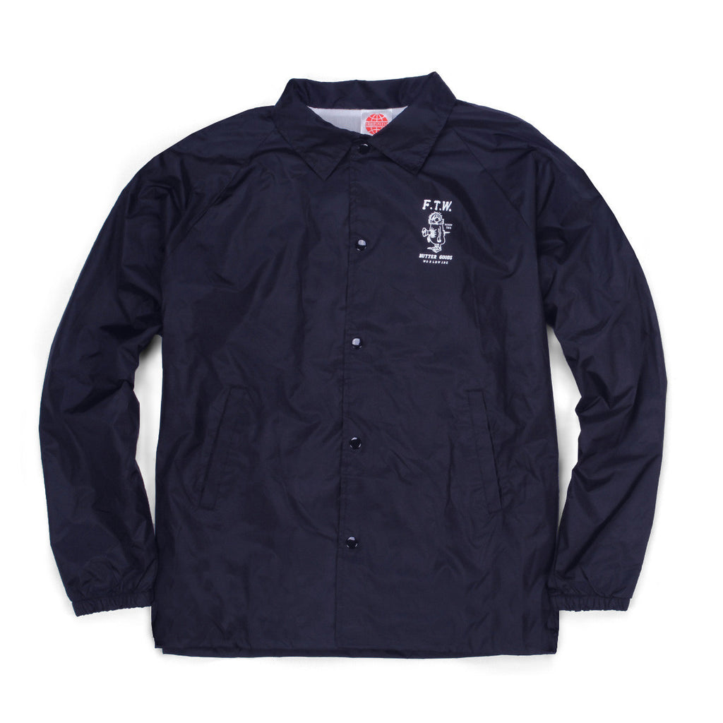 Butter Goods FTW Coaches Jacket - Navy