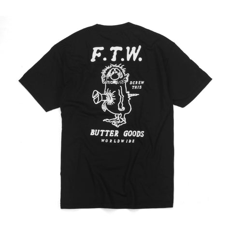 Butter Goods FTW T-shirt - Black