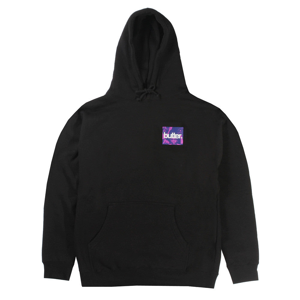 Butter Goods OG Logo Headhunter Hooded Sweatshirt - Black