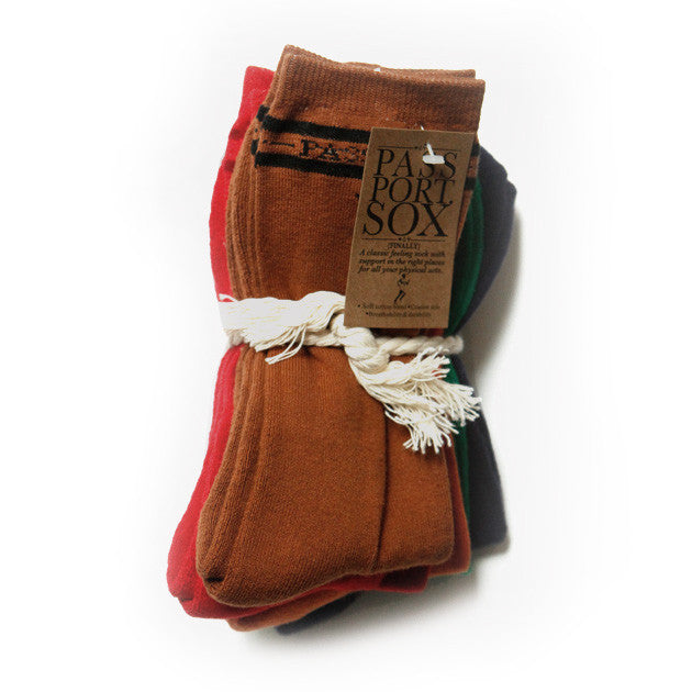 Pass~Port Socks Hi Sox (5 Pack) - White