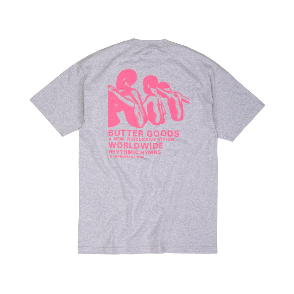 Butter Goods Rythmic Hymns T-shirt - Ash Heather