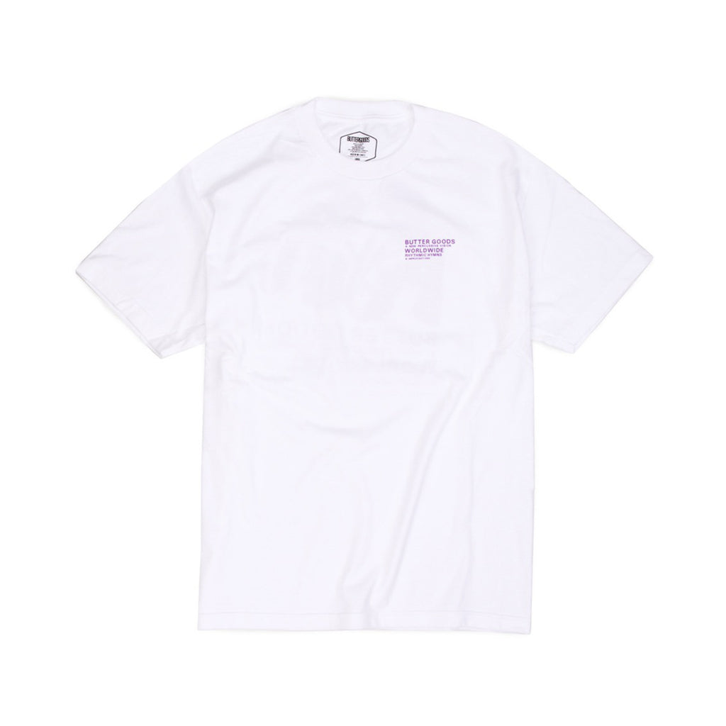 Butter Goods Rythmic Hymns T-shirt - White