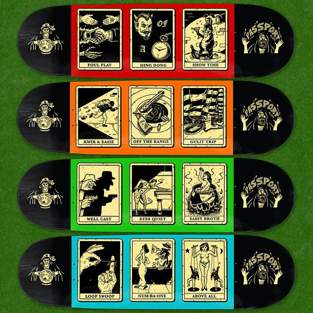 Passport Play Magic Man Skateboard Deck