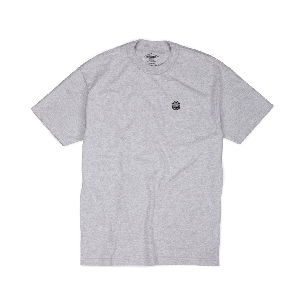 Butter Minimal Worldwide Logo T-shirt - Heather Grey