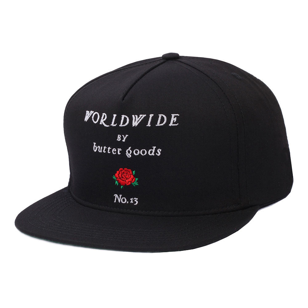 Butter Goods No. 13 Snapback Hat - Black