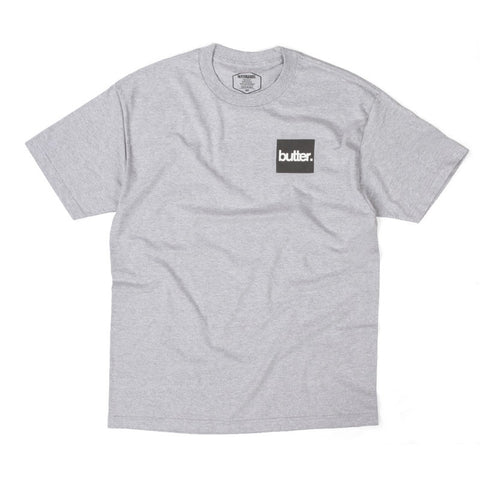 Butter Goods Reflective OG Logo - Heather Grey