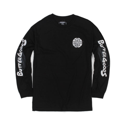 Butter Goods Other Planes Long Sleeve Tee - Black