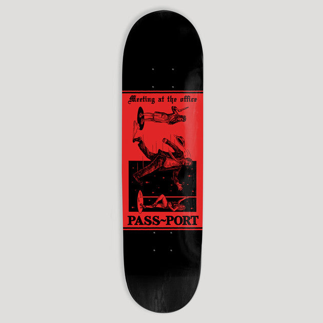 Pass~Port Skateboards Mixed Messages Office Deck