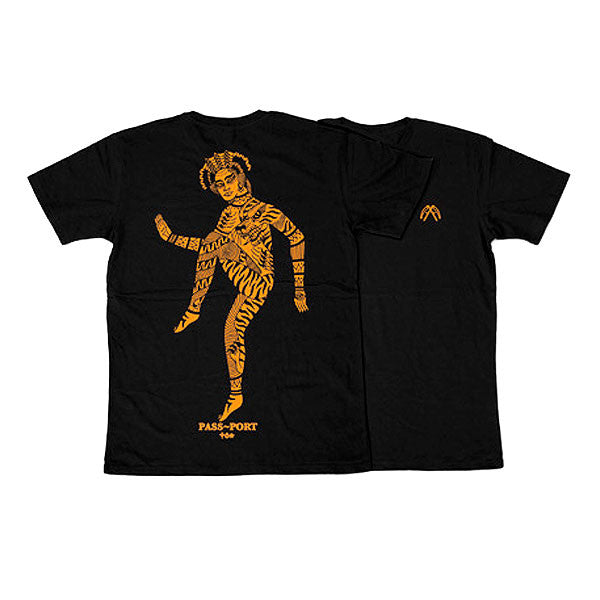 Pass Port Petty Thief Lady Tee (Semi-Slim Fit) - Black