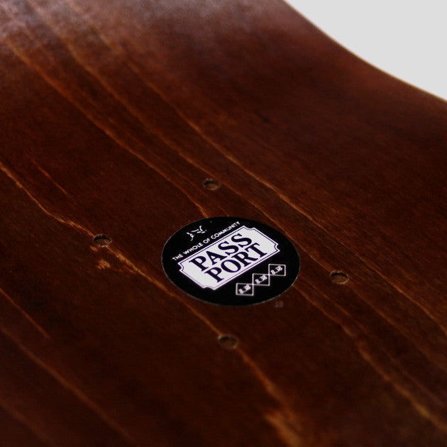 Passport Tea Towels SA Skateboard Deck