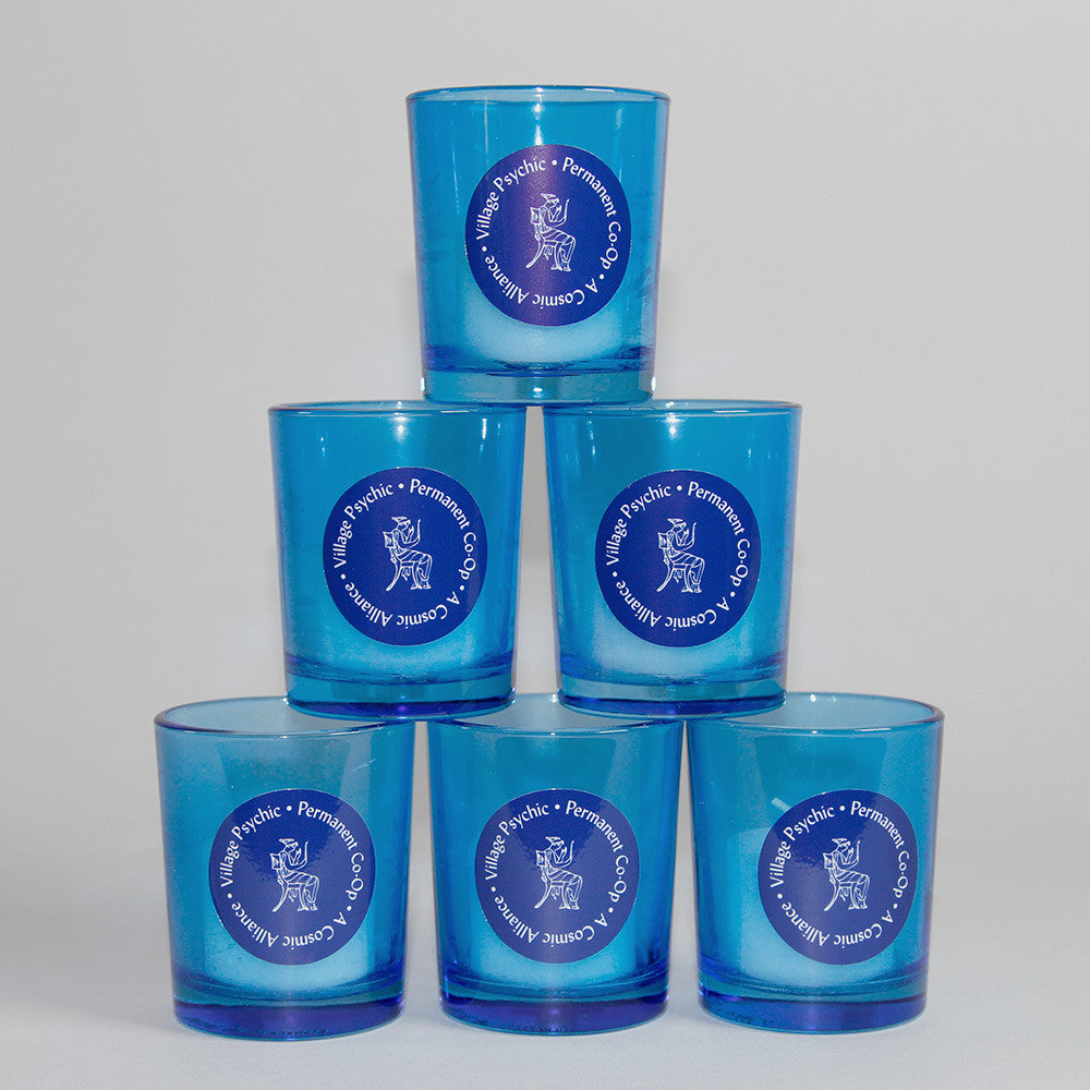 Permanent Co-op x Village Psychic Mini Candle - Blue