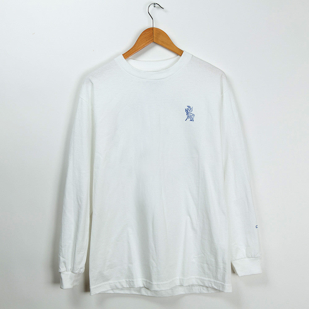 Permanent Co-op x Village Psychic Long Sleeve Tee - White