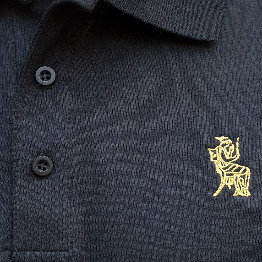 Permanent Co-op x Village Psychic Polo Shirt - Black