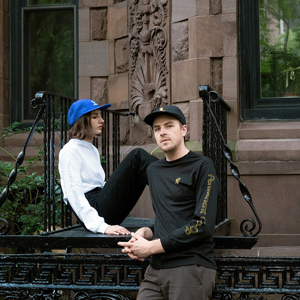 Permanent Co-op x Village Psychic Long Sleeve Tee - White