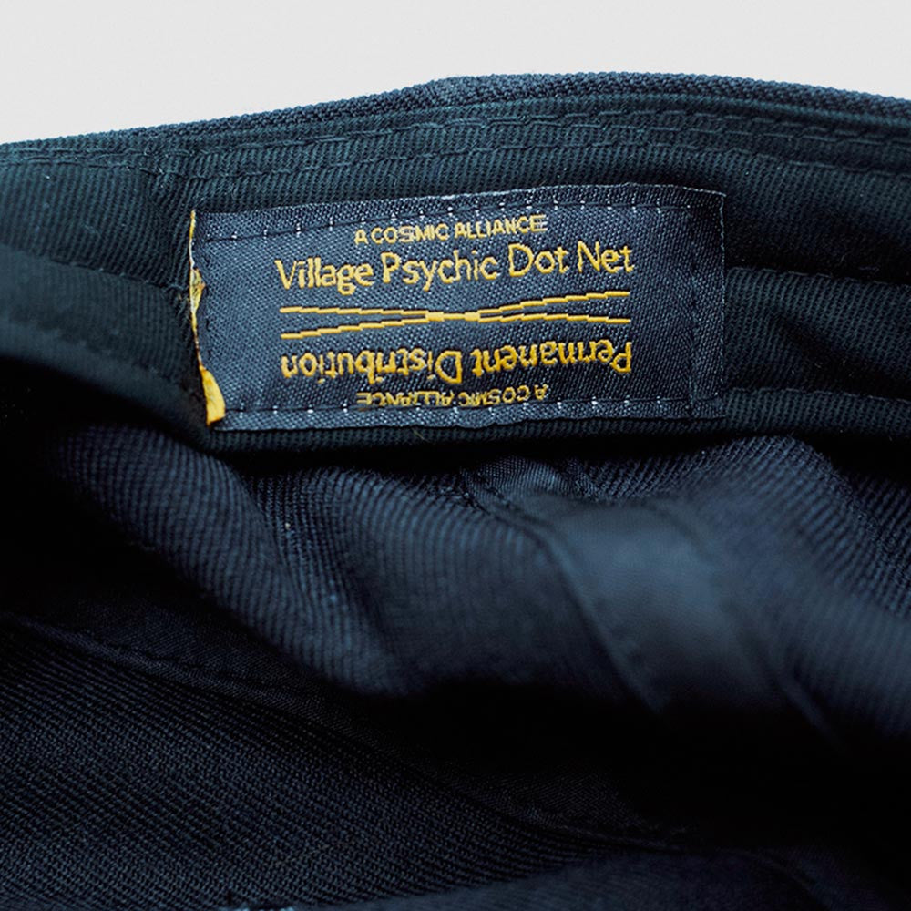 Permanent x Village Psychic 6 Panel Hat - Black