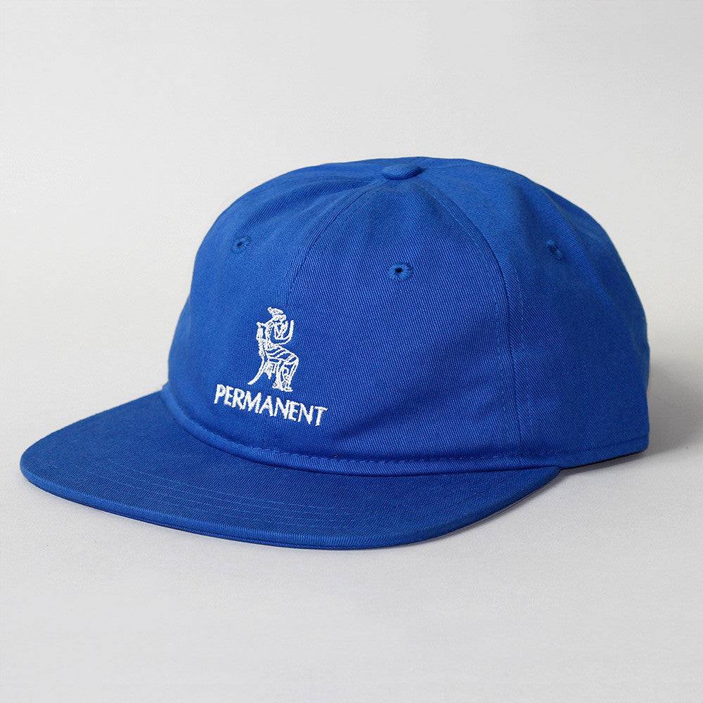 Permanent x Village Psychic 6 Panel Hat - Blue