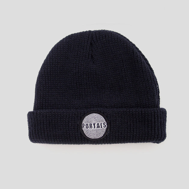 Passport Portals Beanie - Navy