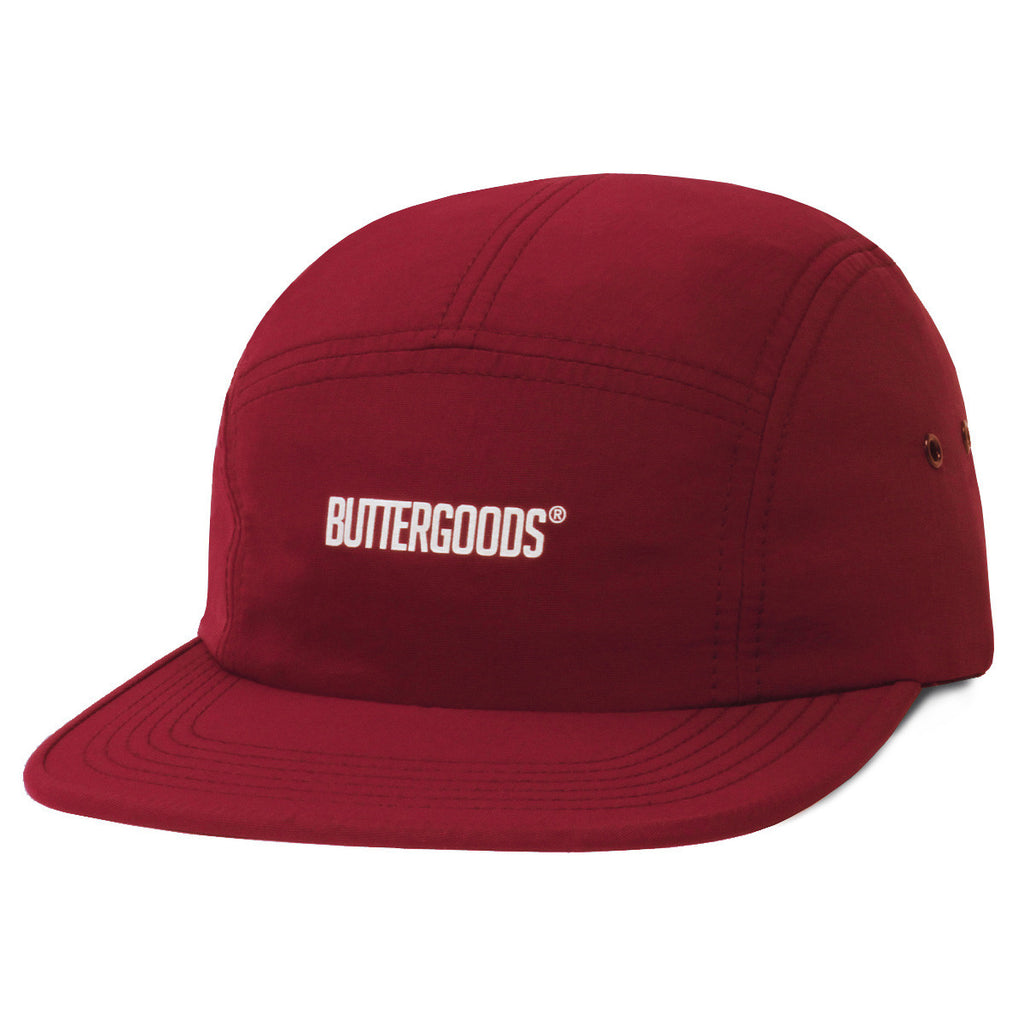Butter Goods Registered 5 Panel Hat - Black