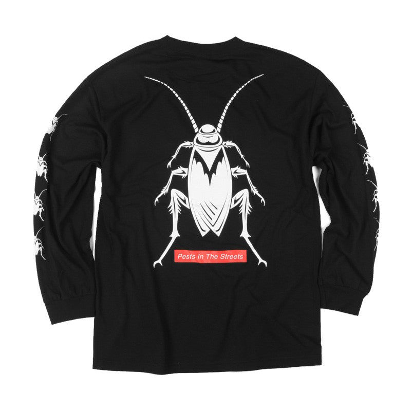 Butter Goods Roach Long Sleeve Tee - White