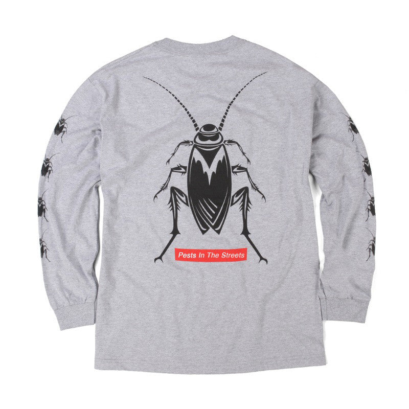 Butter Goods Roach Long Sleeve Tee - White